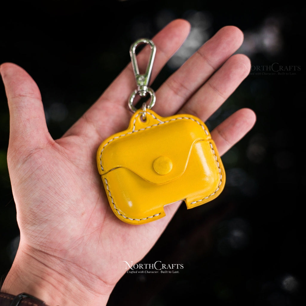 Personalized Handcrafted Leather AirPods Case – NorthCrafts