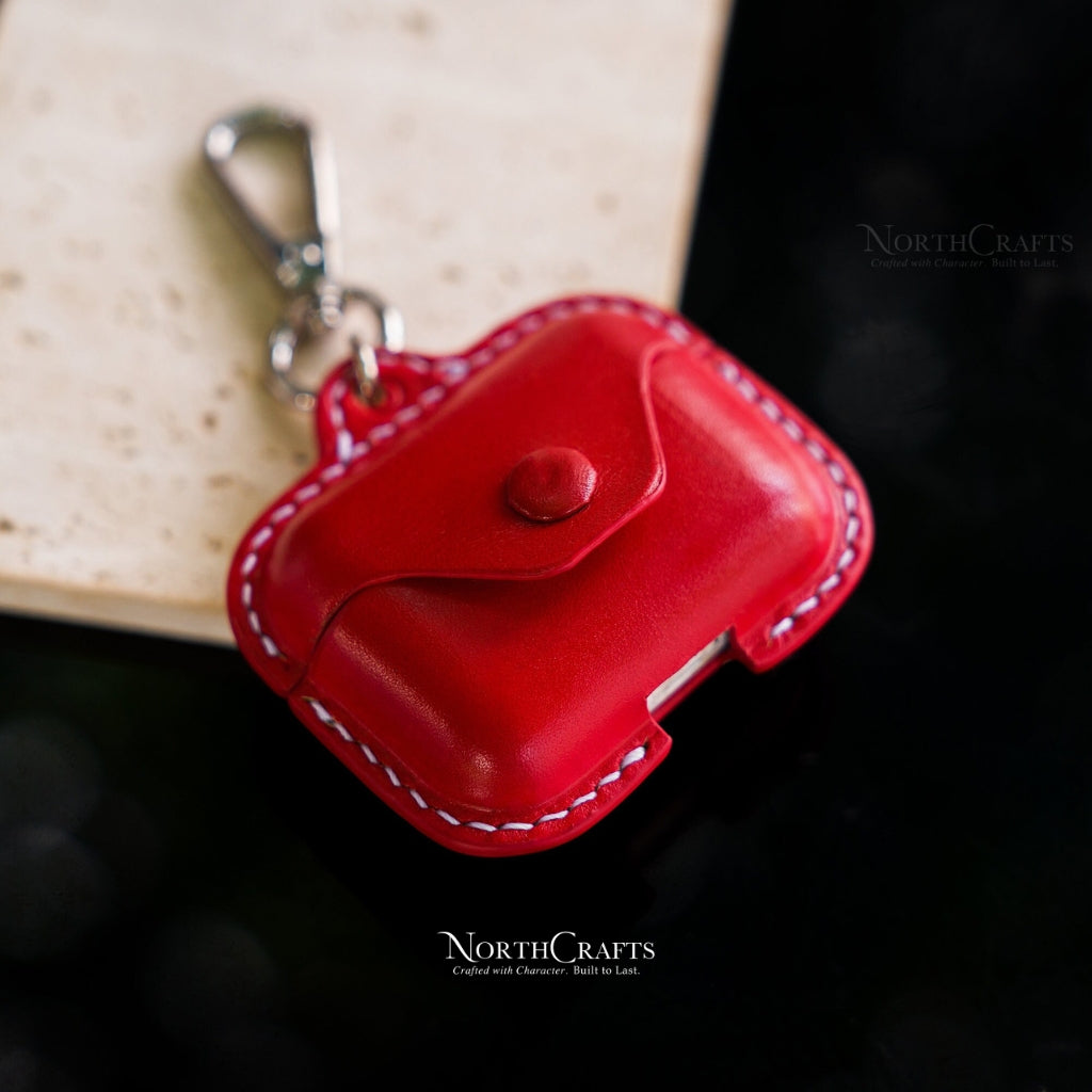 Personalized Handcrafted Leather AirPods Case – NorthCrafts