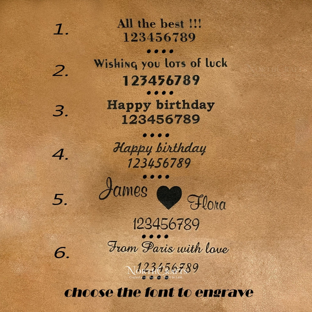 Personalized Handcrafted Leather AirPods Case – NorthCrafts