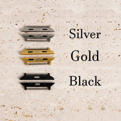 Personalized Handcrafted Leather Double Wrap iWatch Band (38mm–49mm) for Apple Watch Series SE2, 11, 10, 9, 8 & 7 – NorthCrafts