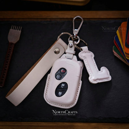 Leather Key Fob Cover for Lexus RX350, ES350, GS300, GS350, GS430, GS450h, IS C, IS250, IS350, LS460 & LS600h – Personalized Handmade – NorthCrafts | NorthCrafts