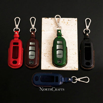 Leather Key Fob Cover for Mazda 3, Mazda 6, CX-5 & CX-8 – Personalized Handmade – NorthCrafts | NorthCrafts