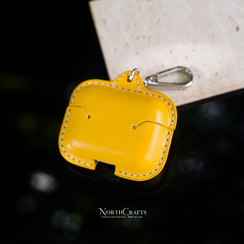 Leather AirPods Case – Personalized Handmade – NorthCrafts | NorthCrafts