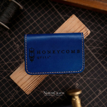 Leather Business Card Holder Case for Men – Personalized Handmade – NorthCrafts | NorthCrafts
