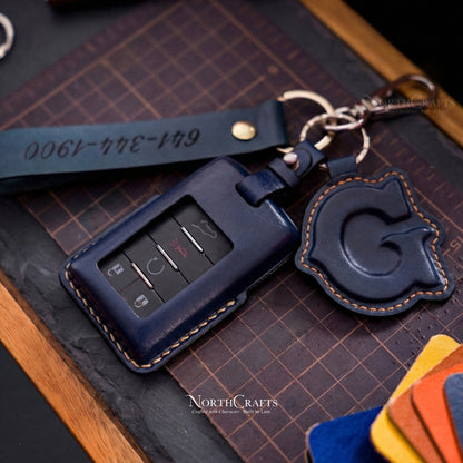 Leather Key Fob Cover for Chevrolet Corvette C7 Stingray & Captiva | NorthCrafts