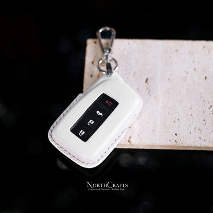 Leather Key Fob Cover for Lexus NX200, NX200t, NX300, NX300h & LX570 – Personalized Handmade – NorthCrafts | NorthCrafts