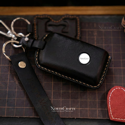 Leather Key Fob Cover for Mazda 3 & Mazda 3 Hatchback (2019–2022), Mazda 6, CX-5, CX-30 & CX-9 (2020–2022) – Personalized Handmade – NorthCrafts | NorthCrafts