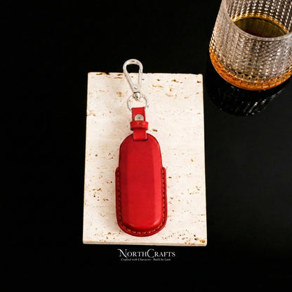 Leather Key Fob Cover for Mazda 3, Mazda 6, Mazda 8, Miata MX-5, CX-3, CX-5, CX-7 & CX-9 – Personalized Handmade – NorthCrafts | NorthCrafts