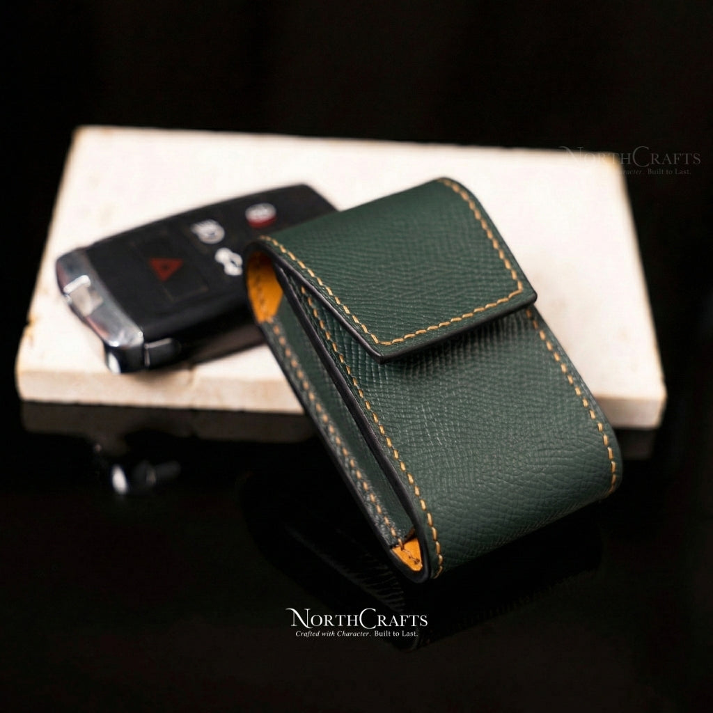 Leather Key Fob Cover for Mazda CX-5, CX-30, CX-9, Mazda 6 & Hatchback – Personalized Handmade – NorthCrafts | NorthCrafts