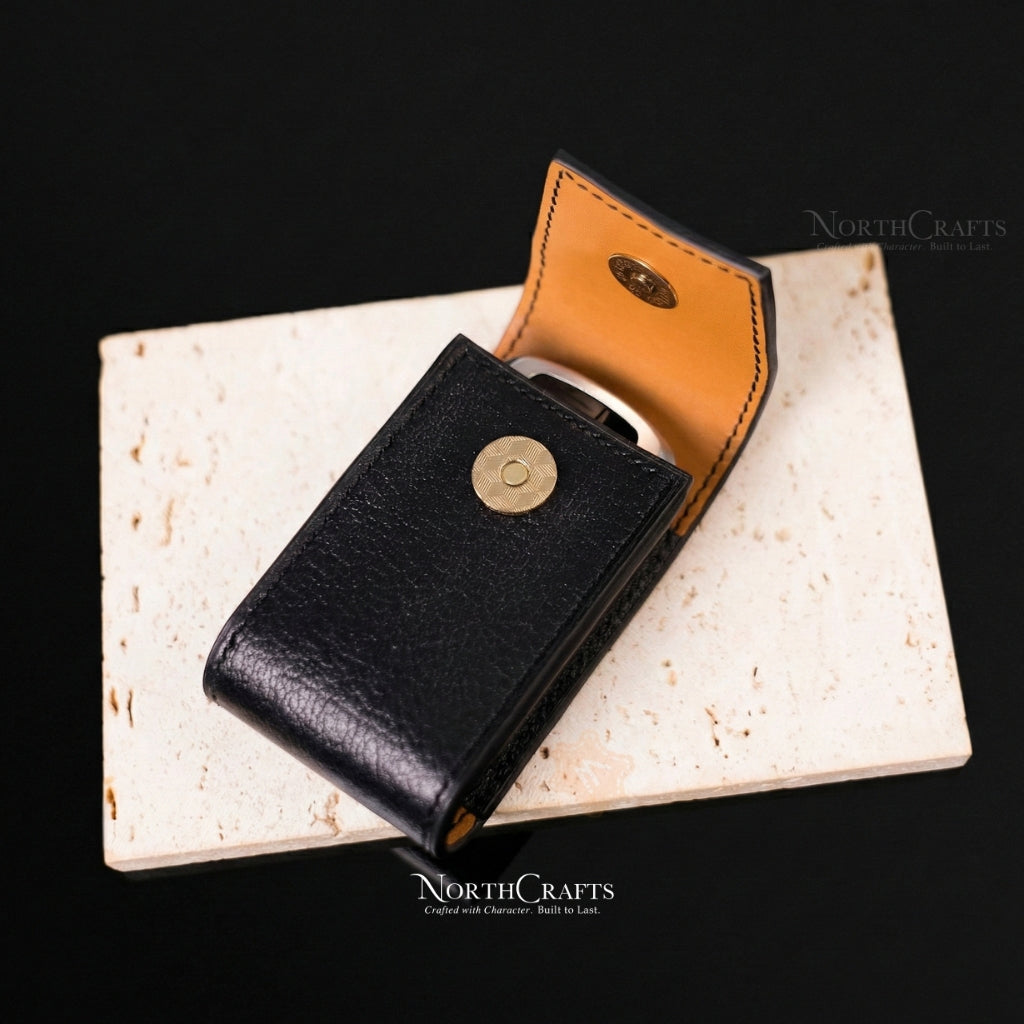 Leather Key Fob Cover for Mazda CX-5, CX-30, CX-9, Mazda 6 & Hatchback – Personalized Handmade – NorthCrafts | NorthCrafts