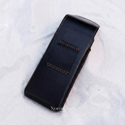 Leather Phone Pouch with Belt Loop for Samsung Galaxy Z, S, A & M Series – Personalized Handmade – NorthCrafts | NorthCrafts