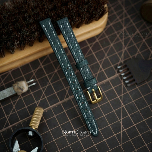 Leather Watch Strap for Women (8mm–14mm) – Personalized Handmade – NorthCrafts | NorthCrafts