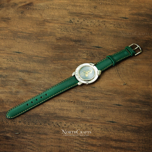Leather Watch Strap for Women (8mm–22mm) – Personalized Handmade – NorthCrafts | NorthCrafts