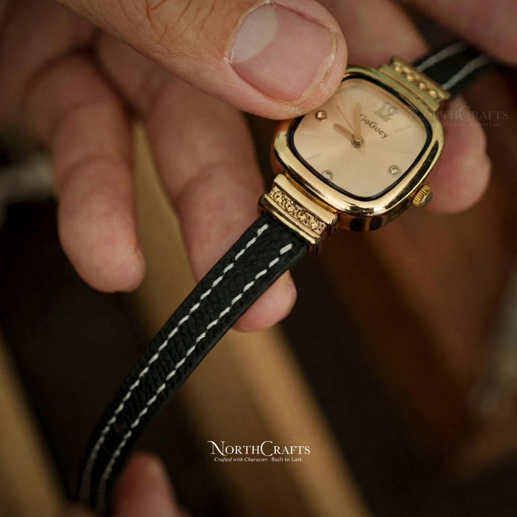 Leather Watch Strap for Women – Personalized Handmade – NorthCrafts | NorthCrafts