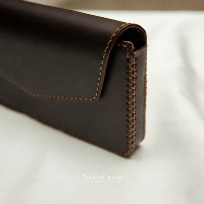 Leather Phone Case with Belt Loop for iPhone 15 Series, iPhone 16 Series & iPhone 17 Series – Personalized Handmade – NorthCrafts | NorthCrafts