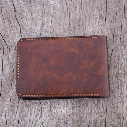 Leather Pocket 3x5 Memo Book Cover – Personalized Handmade – NorthCrafts | NorthCrafts