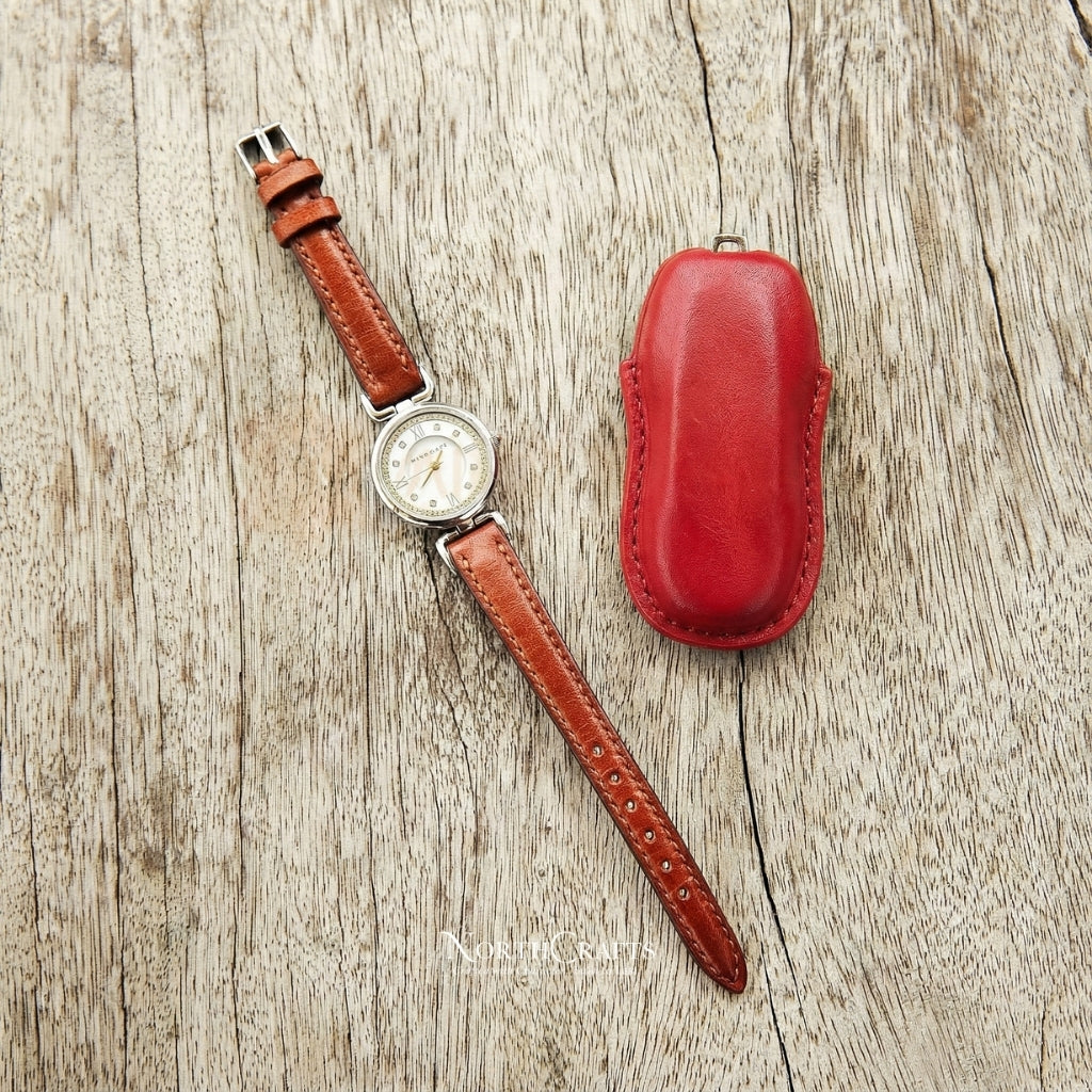 Personalized Handcrafted Leather Watch Strap for Women – NorthCrafts
